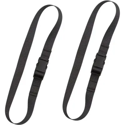 Savotta Pack straps SR buckle 80 cm 2-Pack Black