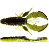 Westin CreCraw Creaturebait 6,5 cm jigg 6 st/pkt Black Chartreuse