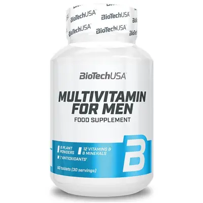 BioTechUSA Multivitamin for Men, Vitaminer