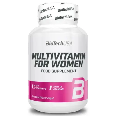 BioTechUSA Multivitamin for Woman, Vitaminer