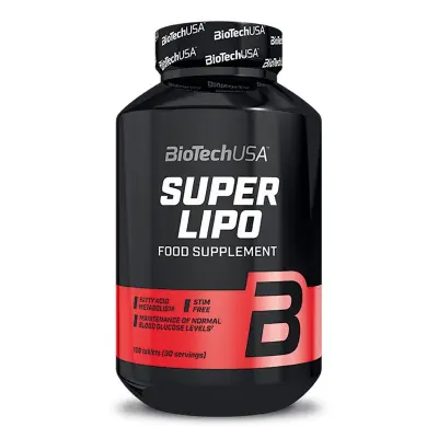 BioTechUSA Super Lipo, Fettförbränning 120