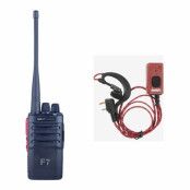 Hunter F7 140/155 MHz Inklusive Miniheadset med PTT s�ndare