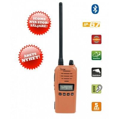 Icom ProHunt Advanced Orange 155Mhz SKOGSANTENN PÅ KÖPET!
