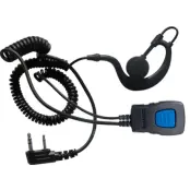 Lafayette Miniheadset Inre Öronmussla 3,5+2,5mm Vinklad Bredare Mellanrum