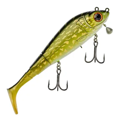 Gunki Grouper 180 S 18 cm jerkbait Pike Dress-Gold