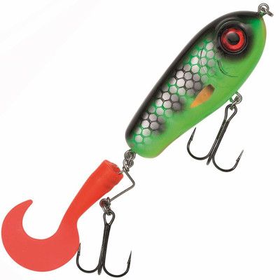 Kinetic Humpy Dumpy jerkbait Green Grass UV
