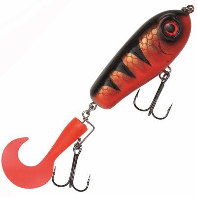 Kinetic Humpy Dumpy jerkbait Red Tiger UV