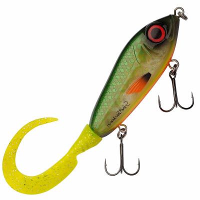 Svartzonker McMy Tail 20cm jerkbait Fire Carp Flash