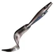 The Pig Giant Pig Tail 40 cm fiskjigg Midnight Shiner