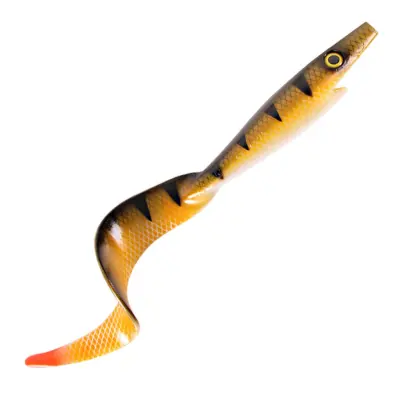 The Pig Giant Pig Tail 40 cm fiskjigg Natual Perch OB