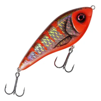 Westin Swim 10 cm Sinking jerkbait 3D Rocky Red
