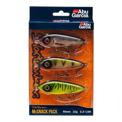 Abu Garcia Svartzonker Mcsnack 3-pack 9cm