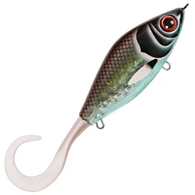 Strike Pro Guppie 13,5 cm jerkbait Midnight Shiner - Pearl White