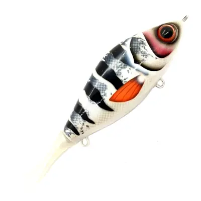 Strike Pro Guppie 13,5 cm jerkbait Silver Koi Pearl White