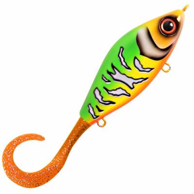 Strike Pro Guppie Jr jerk Jungle Rock Orange Glitter