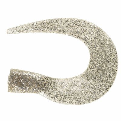 Daiwa Prorex Lazy Tail Curly reservstjärt 2 st/pkt Silver Flake