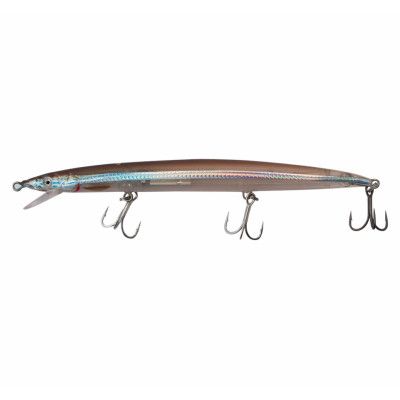 Sg Sandeel Jerk Minnow, Olive Ghost, Nosize,  Jiggar