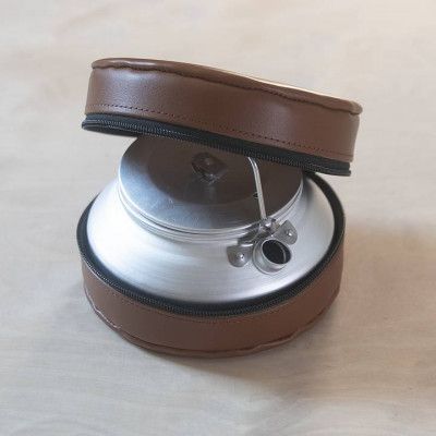 Lemmel Kaffepanna i Skinnfodral