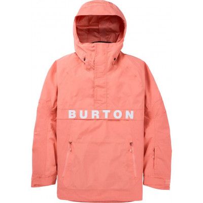 Burton Men's Frostner Anorak Peach Echo