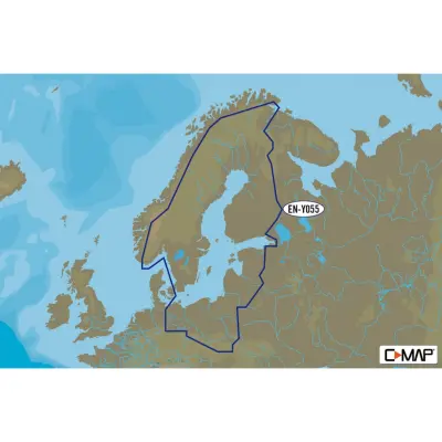 C-MAP MAX-N+ EN-Y055 kartkort 16 Gt