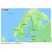 C-MAP MAX-N Y340 Bottenviken sjökort 32GB