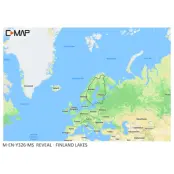 C-MAP Reveal Finlands sjöar och kust Y326 sjökort