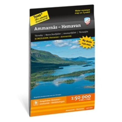 Calazo Ammarnäs  Hemavan 1:50.000