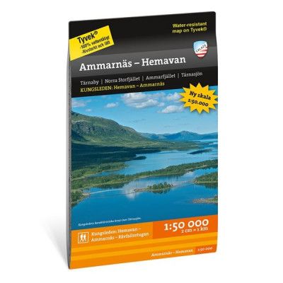 Calazo Ammarnäs - Hemavan 1:50.000