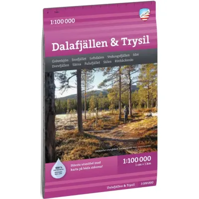 Calazo Dalafjällen&Trysil 1:100000