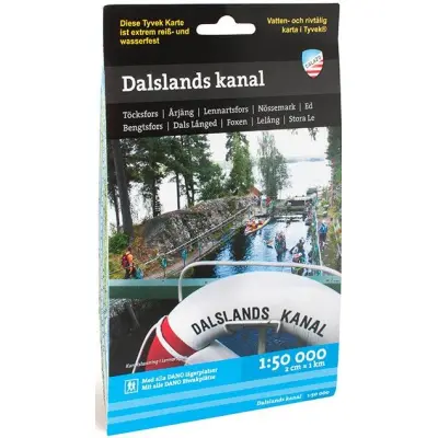 Calazo Dalslands kanal 1:50 000