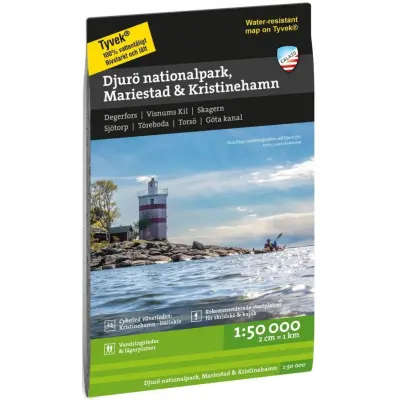 Calazo Djurö nationalpark, Mariestad&Kristinehamn 1:50 000