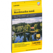 Calazo förlag Stikart Oslo Nordmarka nord 1:25.000 NoColour