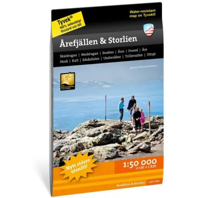 Calazo Fjällkarta Årefjällen Storlien 1:50 000