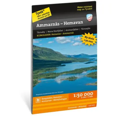 Calazo Fjällkarta Ammarnäs - Hemavan 1:50 000