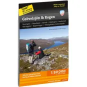 Calazo Fjällkarta Grövelsjön&Rogen 1:50 000