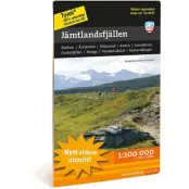 Calazo Fjällkarta Jämtlandsfjällen 1:100 000