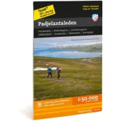 Calazo Fjällkarta Padjelantaleden 1:50 000
