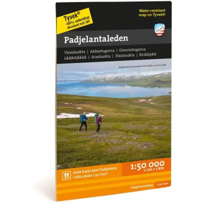 Calazo Fjällkarta Padjelantaleden 1:50 000