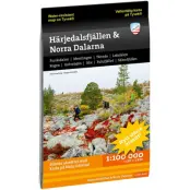 Calazo Härjedalsfjällen 1:100000