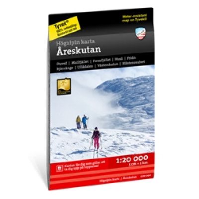 Calazo Högalpin Karta Åreskutan 1:20.000