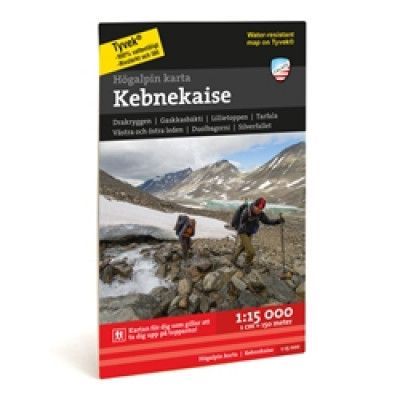 Calazo Högalpin Karta Kebnekaise 1:15.000