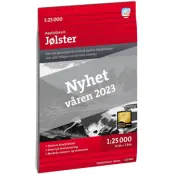 Calazo Høyfjellskart Jölster 1:25 000