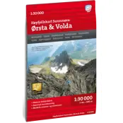Calazo Høyfjellskart Sunnmøre: Ørsta&Volda 1:30 000