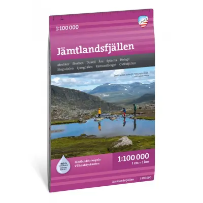 Calazo Jämtlandsfjällen 1:100 000