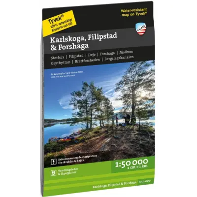Calazo Karlskoga, Filipstad&Forshaga 1:50 000
