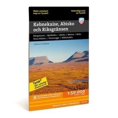 Calazo Kebnekaise, Abisko&Riksgränsen 1:50.000