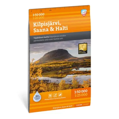 Calazo Kilpisjärvi Saana Halti vandringskarta, Finland