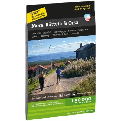 Calazo Mora, Rättvik, Orsa, Grönklitt 1:50 000