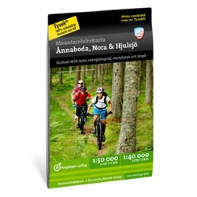 Calazo Mountainbikekarta: Ånnaboda, Nora&Hjulsjö