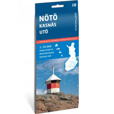 Calazo Nötö Kasnäs Utö vandringskarta, Finland